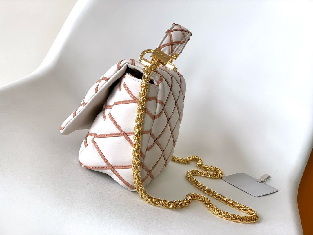 Louis Vuitton GO-14 MM Quilted Lambskin Shoulder Bag - Rose Malletage