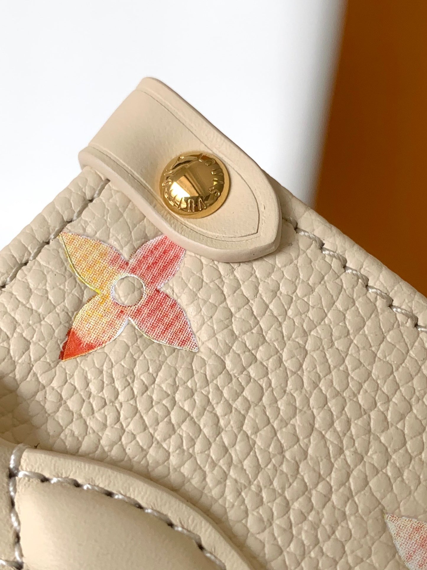Louis Vuitton Monogram Gradient Petit Sac Plat Mini Tote Bag - Pink/Cream Leather