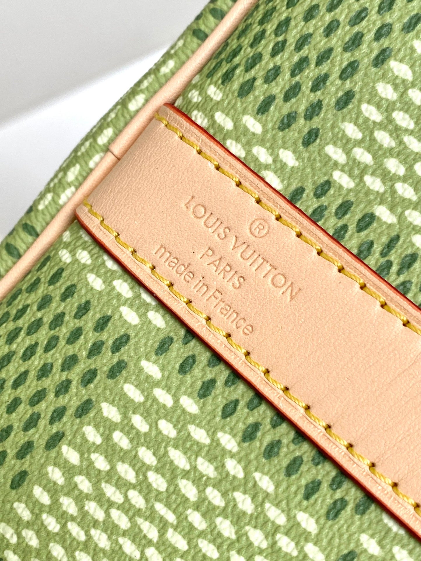 Louis Vuitton Keepall Bandoulière 50 Damier Pop Green