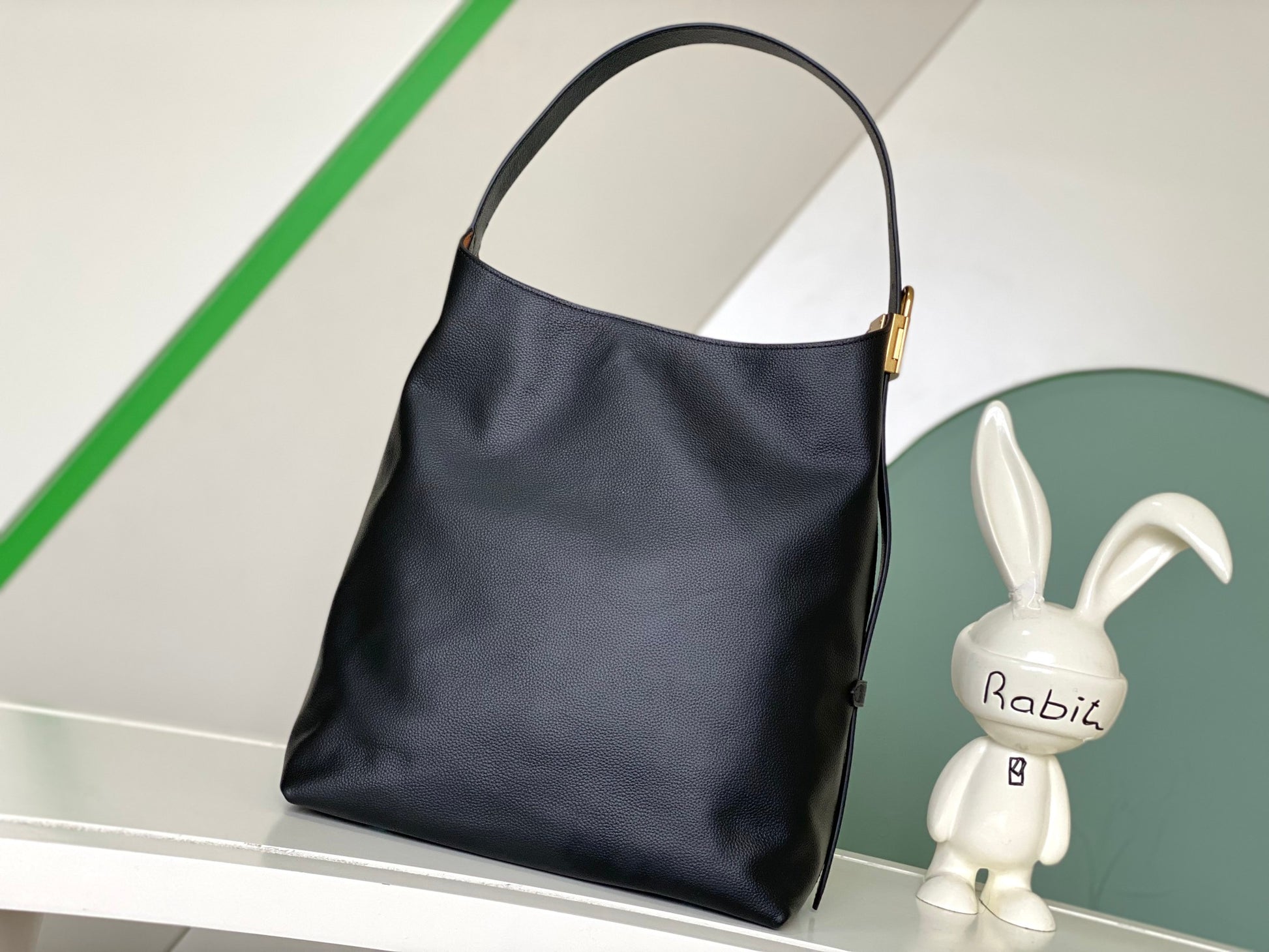 Kate Spade New York Knott Large Pebbled Leather Hobo Bag - Black