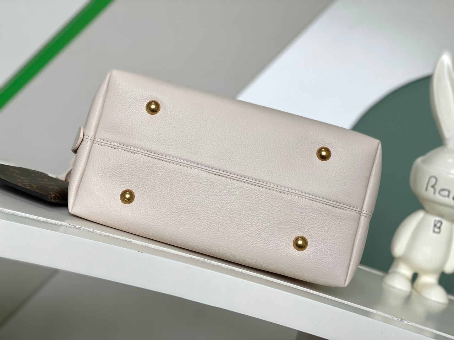 Jil Sander Medium Leather Hobo Shoulder Bag - Beige