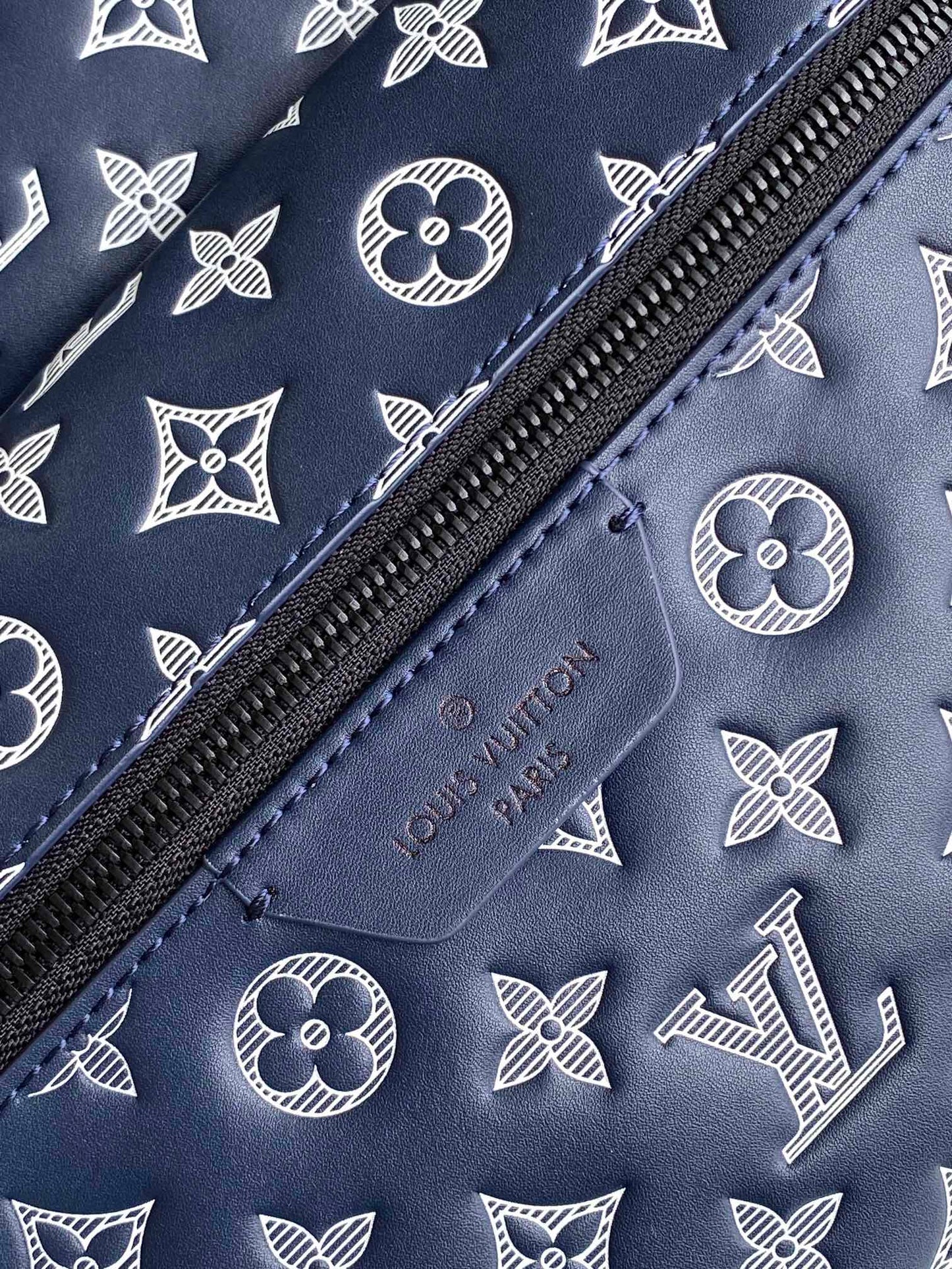 Louis Vuitton Discovery Backpack PM Monogram Bleached Canvas Blue