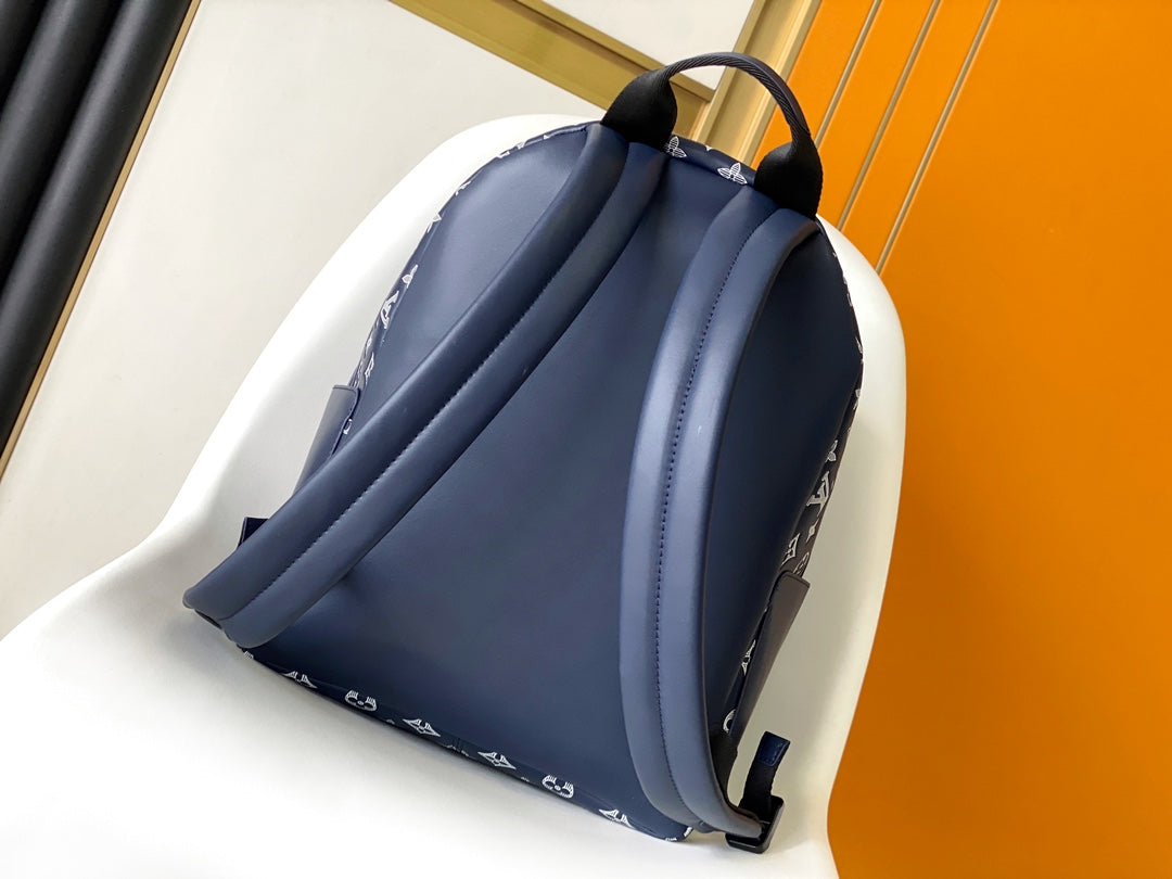 Louis Vuitton Discovery Backpack PM Monogram Bleached Canvas Blue