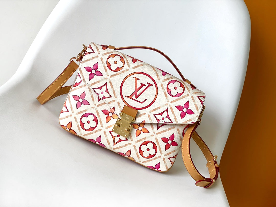 Louis Vuitton Pochette Metis Monogram Gradient Crossbody Bag - Multicolor