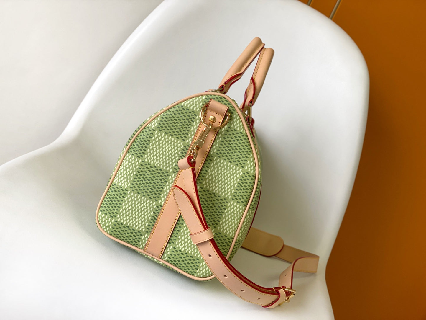 Louis Vuitton x Tyler, The Creator Keepall Bandoulière 25 Green Damier Golf