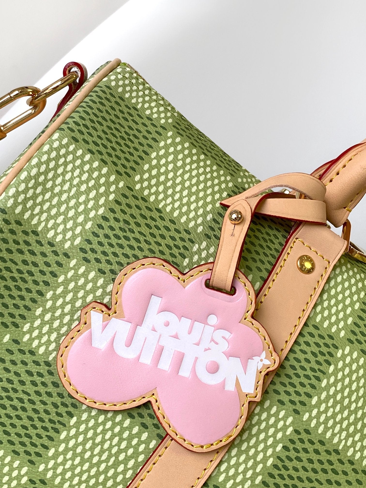 Louis Vuitton x Tyler, The Creator Keepall Bandoulière 25 Green Damier Golf