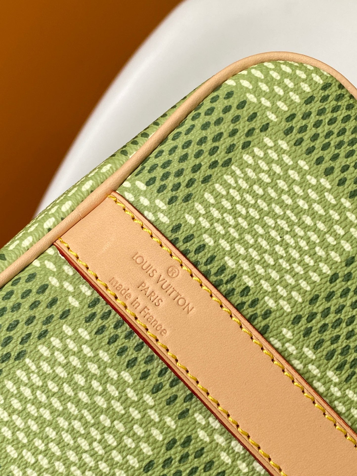 Louis Vuitton x Tyler, The Creator Keepall Bandoulière 25 Green Damier Golf