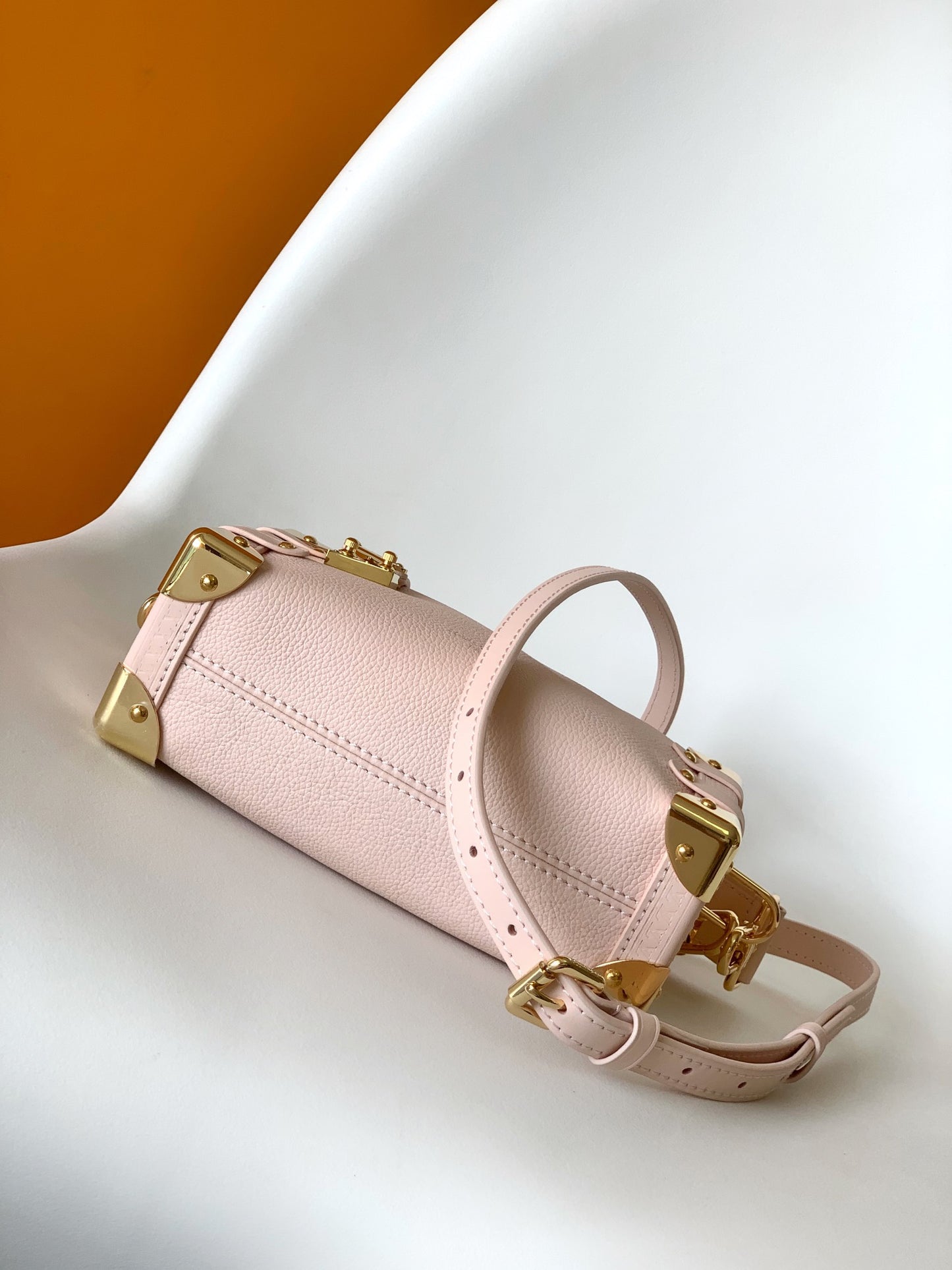 Louis Vuitton Side Trunk PM Handbag - Rose Trianon Pink