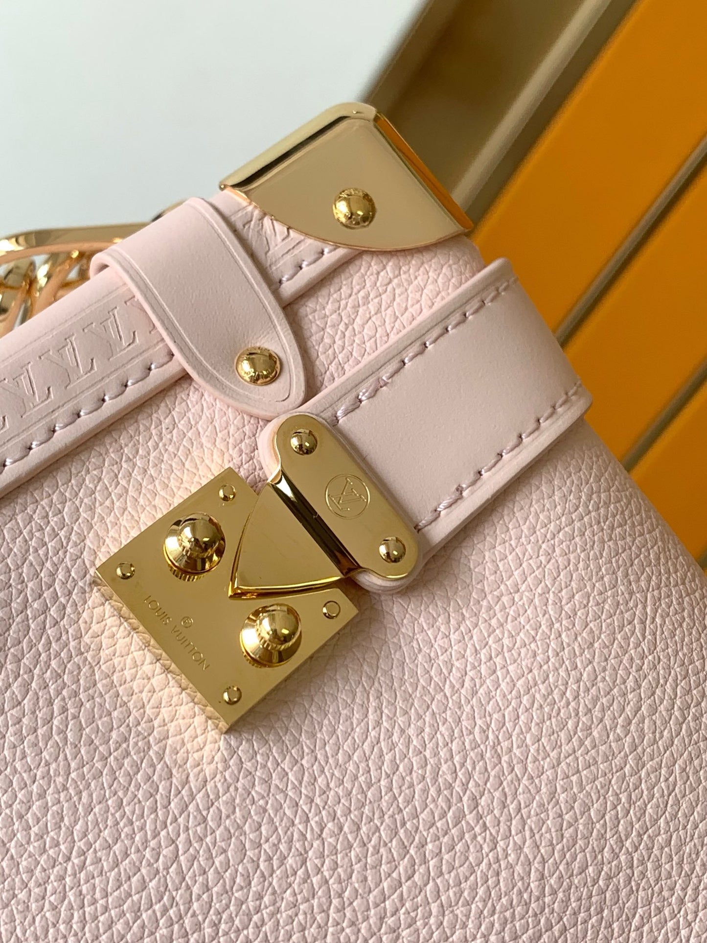 Louis Vuitton Side Trunk PM Handbag - Rose Trianon Pink
