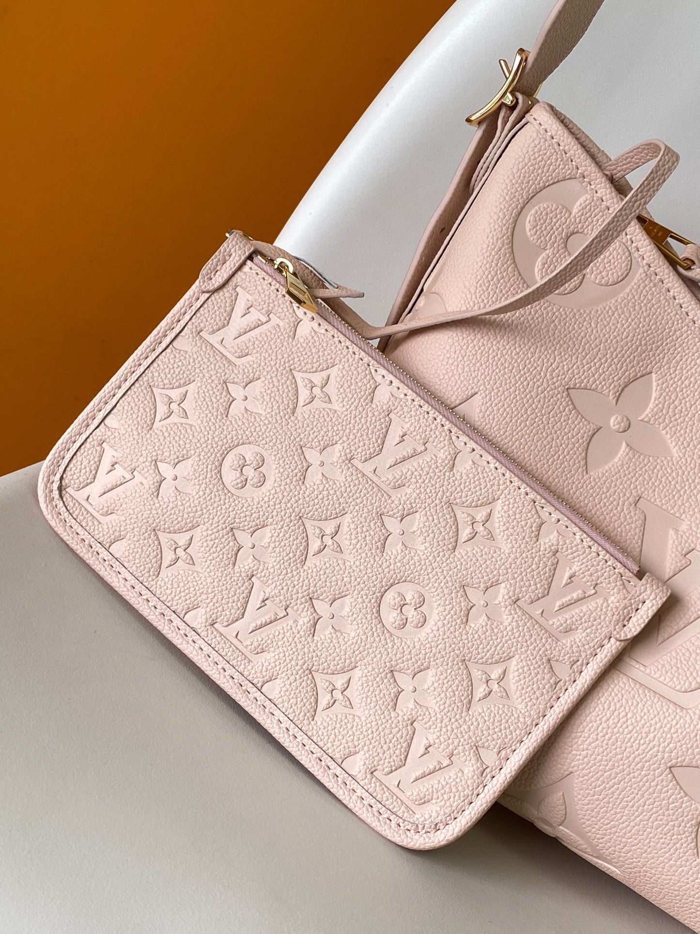Elegant Light Pink Faux Leather Shoulder Bag for Women - Stylish Everyday Handbag