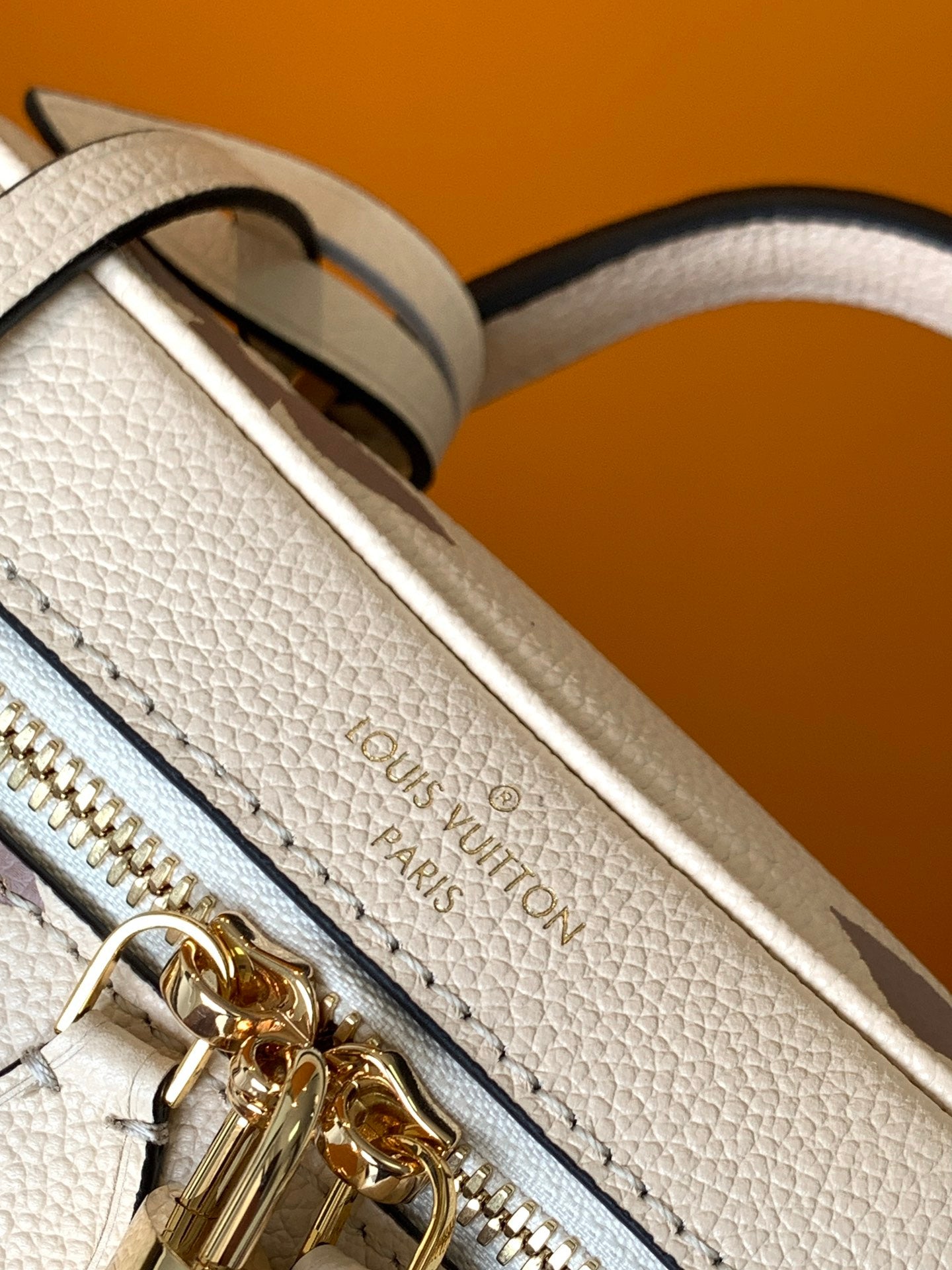 Louis Vuitton Vanity PM Monogram Empreinte Leather Handbag - Bicolour Beige/Turtledove