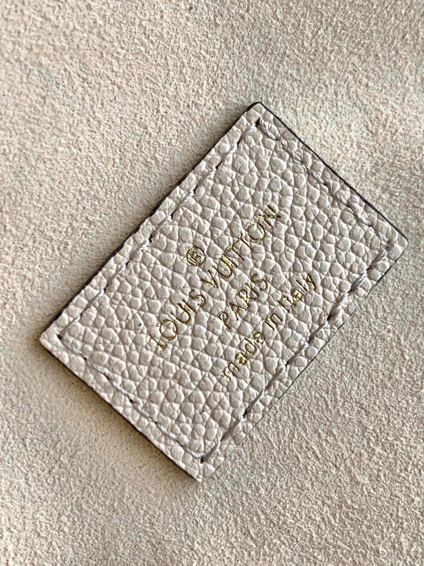 Louis Vuitton Vanity PM Monogram Empreinte Leather Handbag - Bicolour Beige/Turtledove