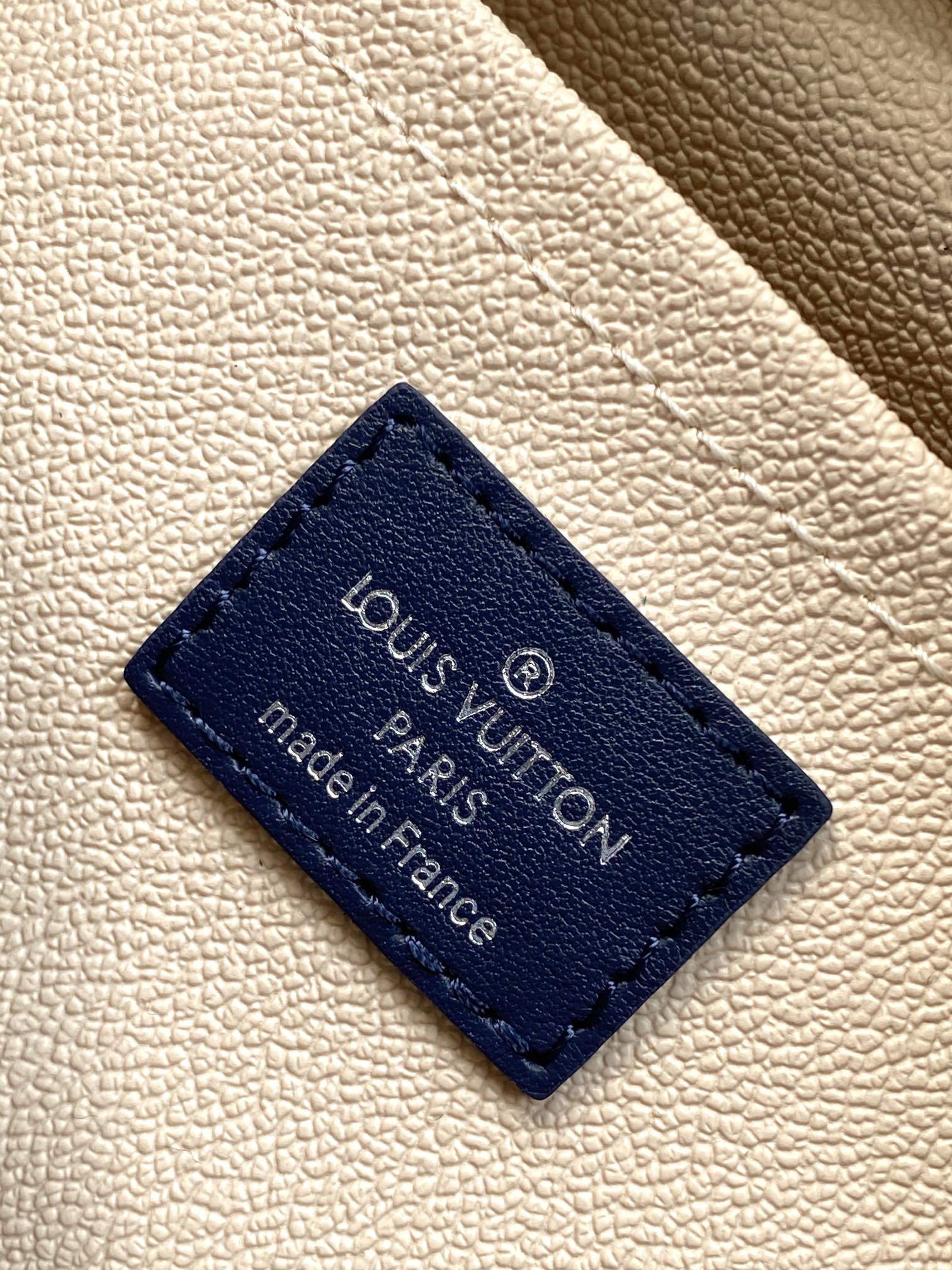 Louis Vuitton Damier Pop Dopp Kit Toiletry Bag - Blue Canvas