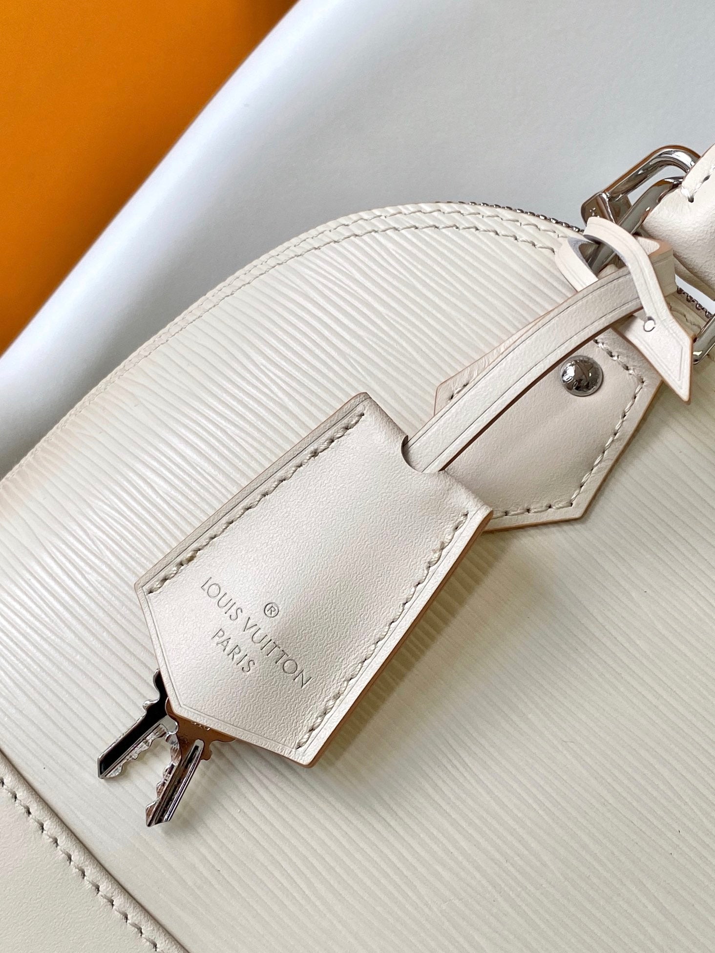Louis Vuitton Alma BB Bag in Epi Leather - Quartz Pink