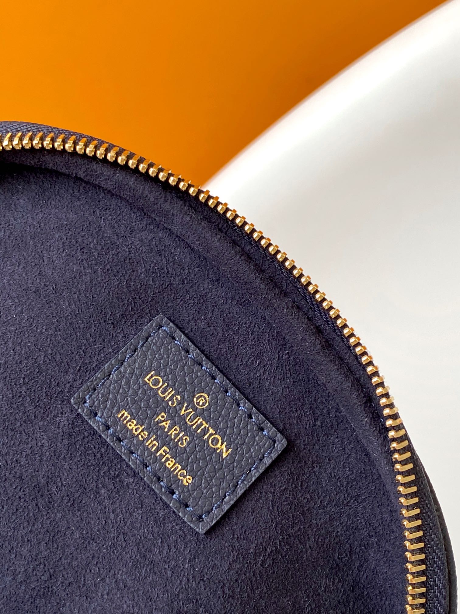 Louis Vuitton High Rise Bumbag Monogram Empreinte Navy Nacre