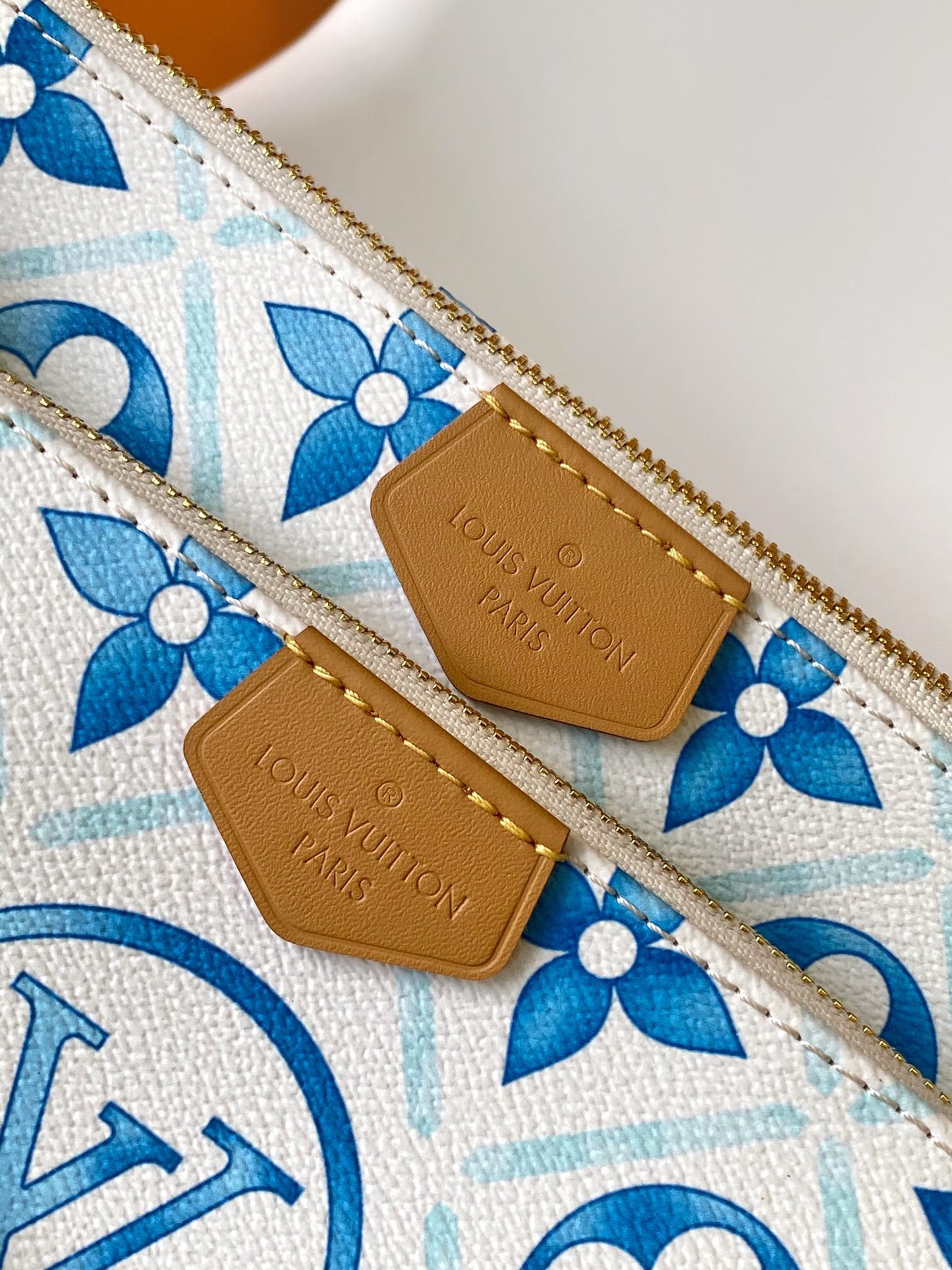 Louis Vuitton By The Pool Multi Pochette Accessoires - Blue Watercolor Monogram Canvas Bag