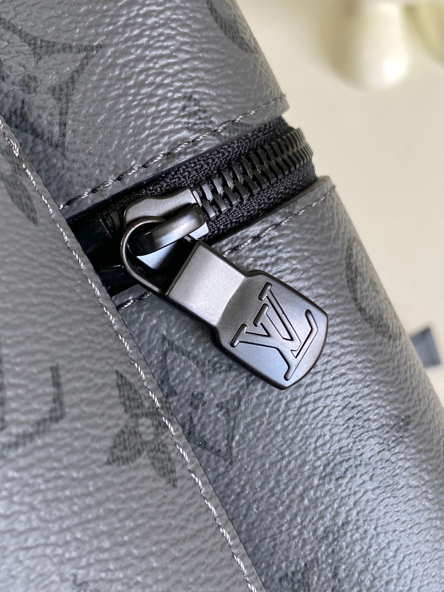 Louis Vuitton Discovery Backpack PM Monogram Eclipse Canvas with Cyan Accents