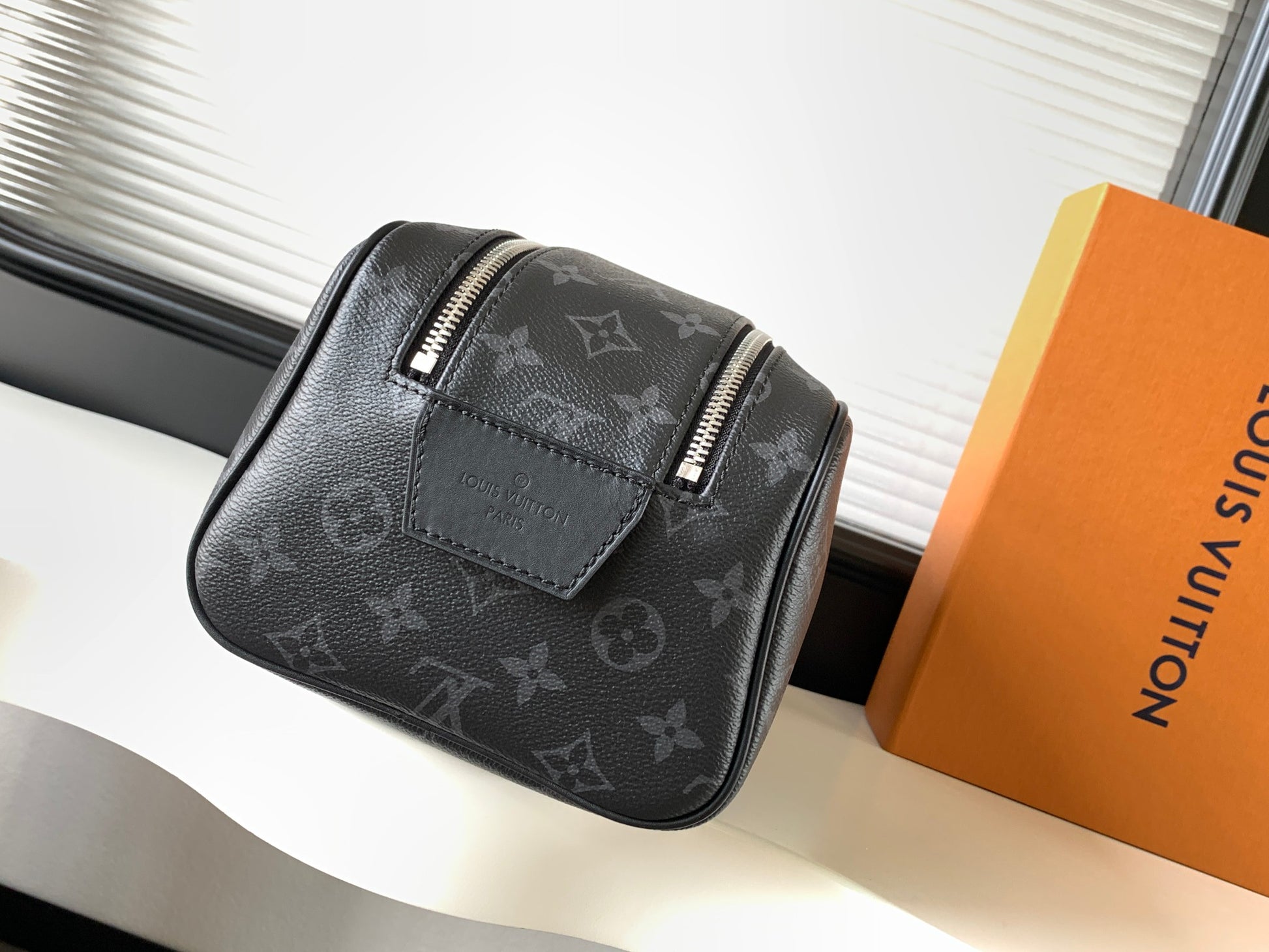 Louis Vuitton Monogram Eclipse Dopp Kit Toiletry Bag