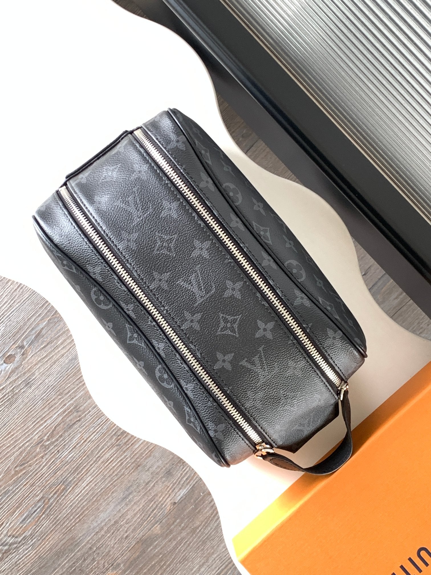 Louis Vuitton Monogram Eclipse Dopp Kit Toiletry Bag