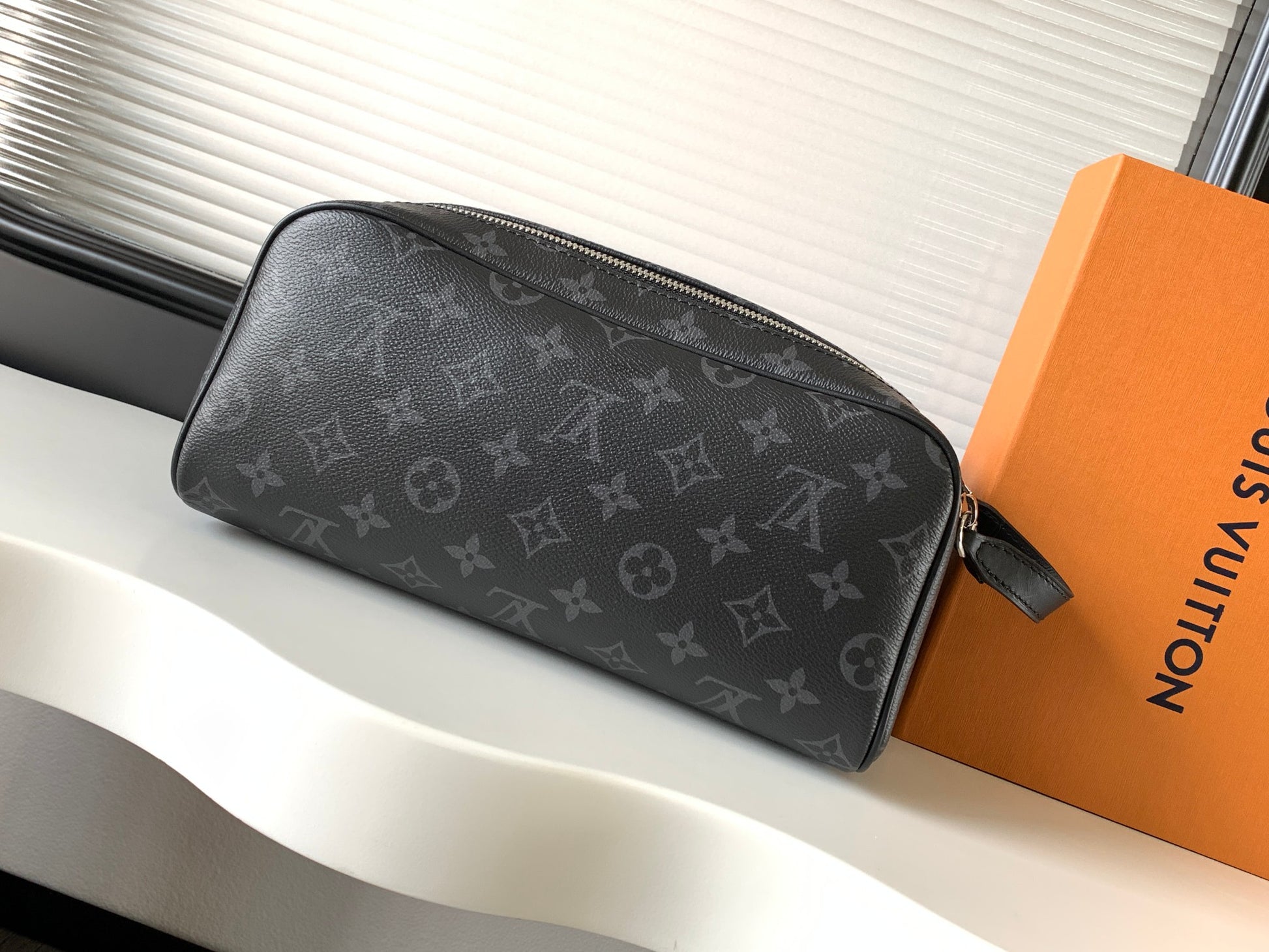 Louis Vuitton Monogram Eclipse Dopp Kit Toiletry Bag
