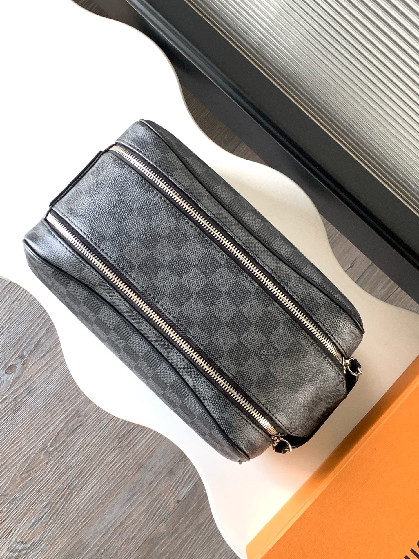Louis Vuitton Damier Graphite Canvas Toiletry Bag GM