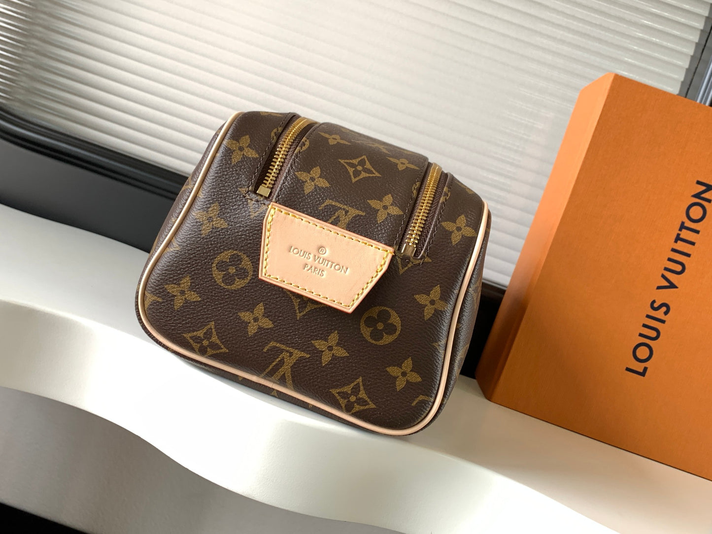 Louis Vuitton Monogram Canvas Toiletry Bag Pouch