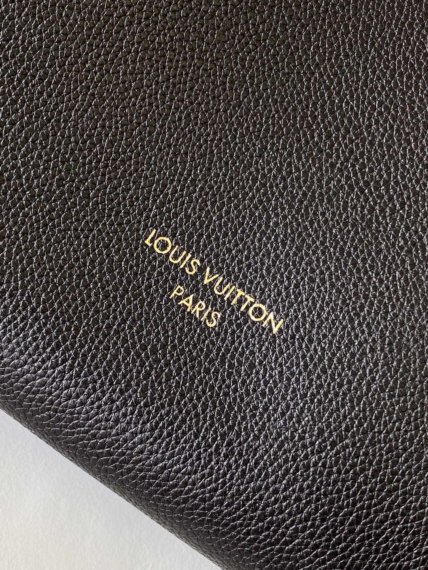 Manu Atelier Black Smooth Leather Hobo Shoulder Bag