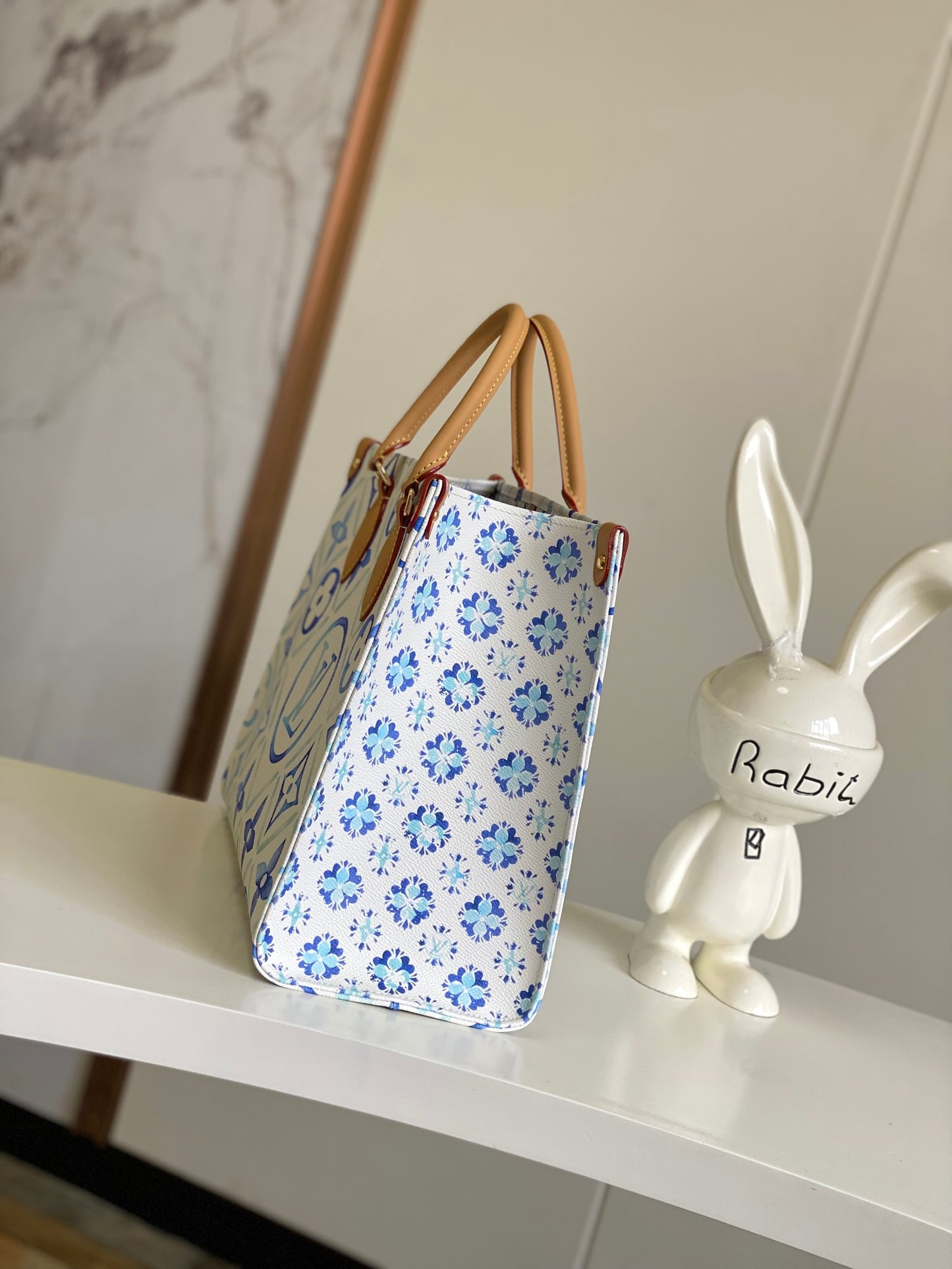 Louis Vuitton Escale Onthego GM Monogram Canvas Tote Bag Blue