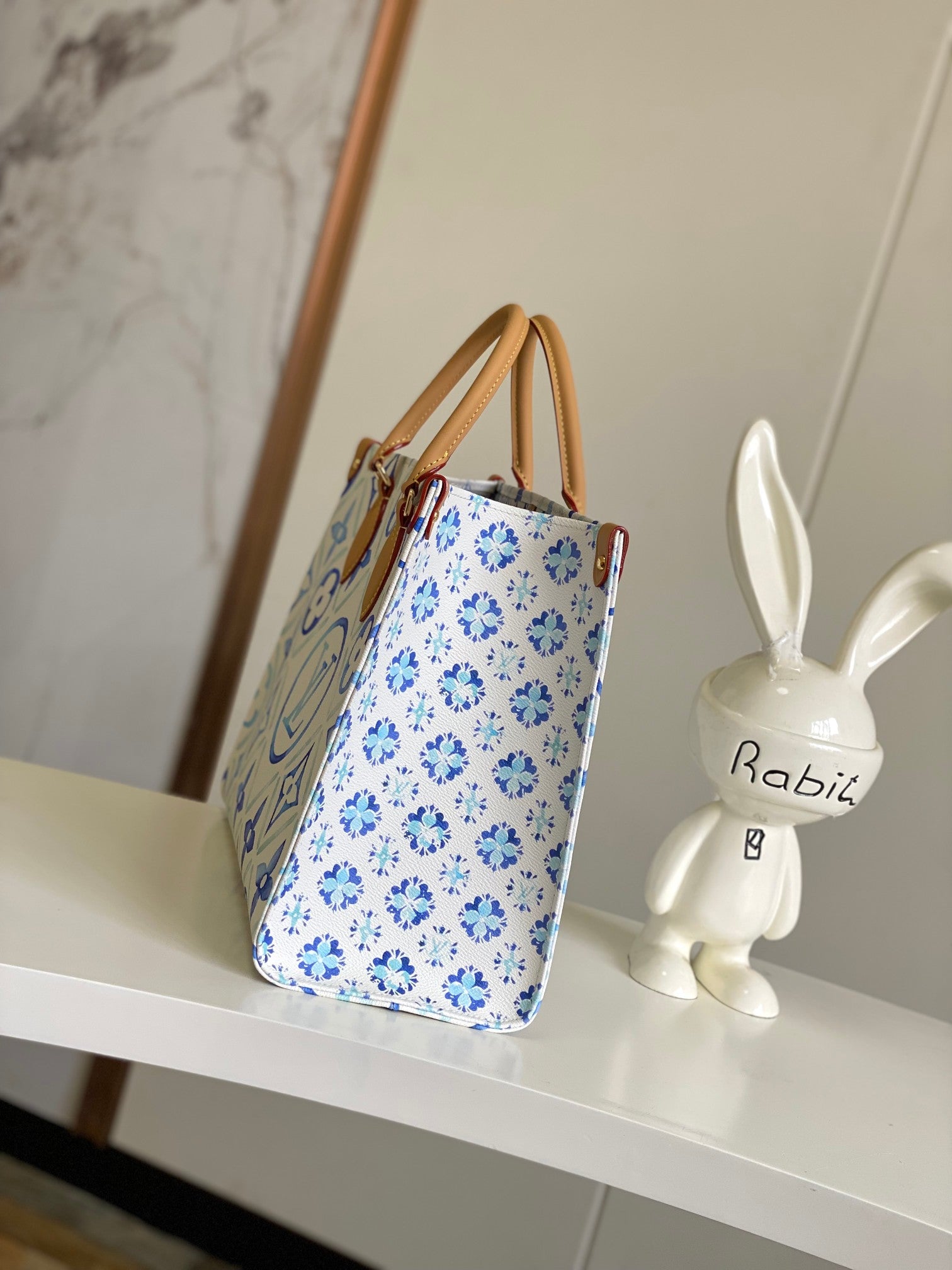 Louis Vuitton Escale Onthego GM Monogram Canvas Tote Bag Blue