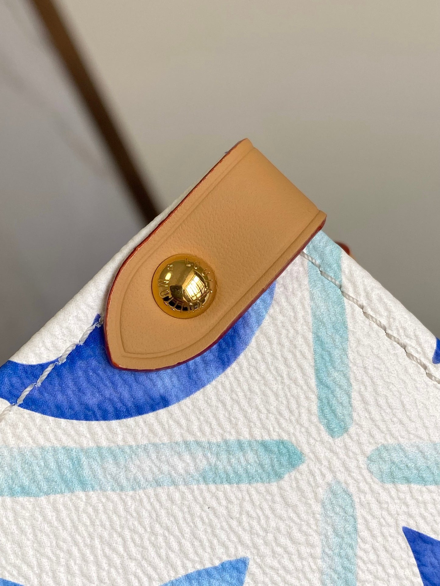 Louis Vuitton Escale Onthego GM Monogram Canvas Tote Bag Blue