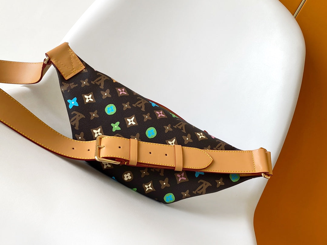 Louis Vuitton Bumbag Monogram Multicolor Canvas Belt Bag