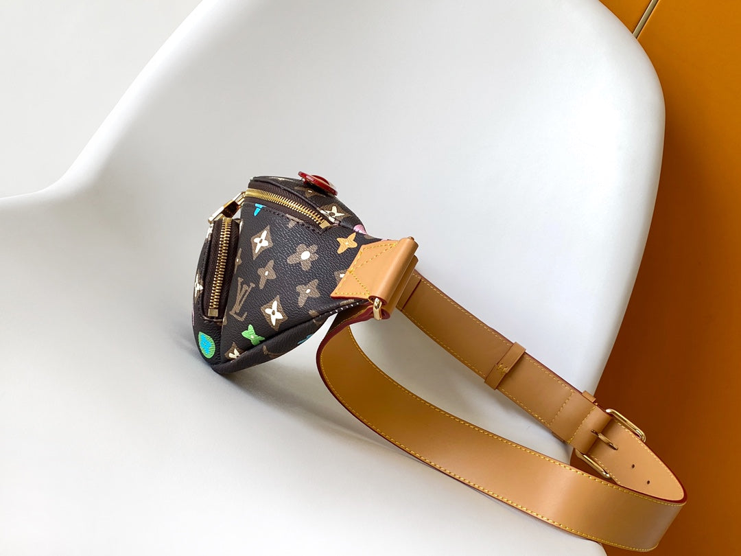 Louis Vuitton Bumbag Monogram Multicolor Canvas Belt Bag