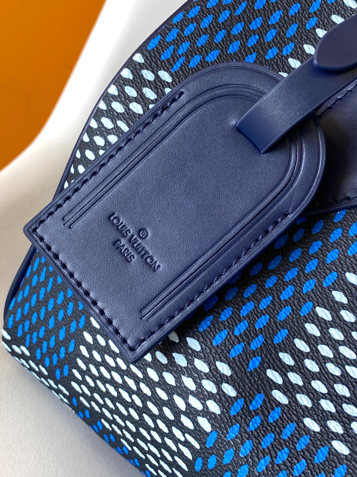 Louis Vuitton Speedy Bandoulière 25 Damier Heritage Blue Handbag