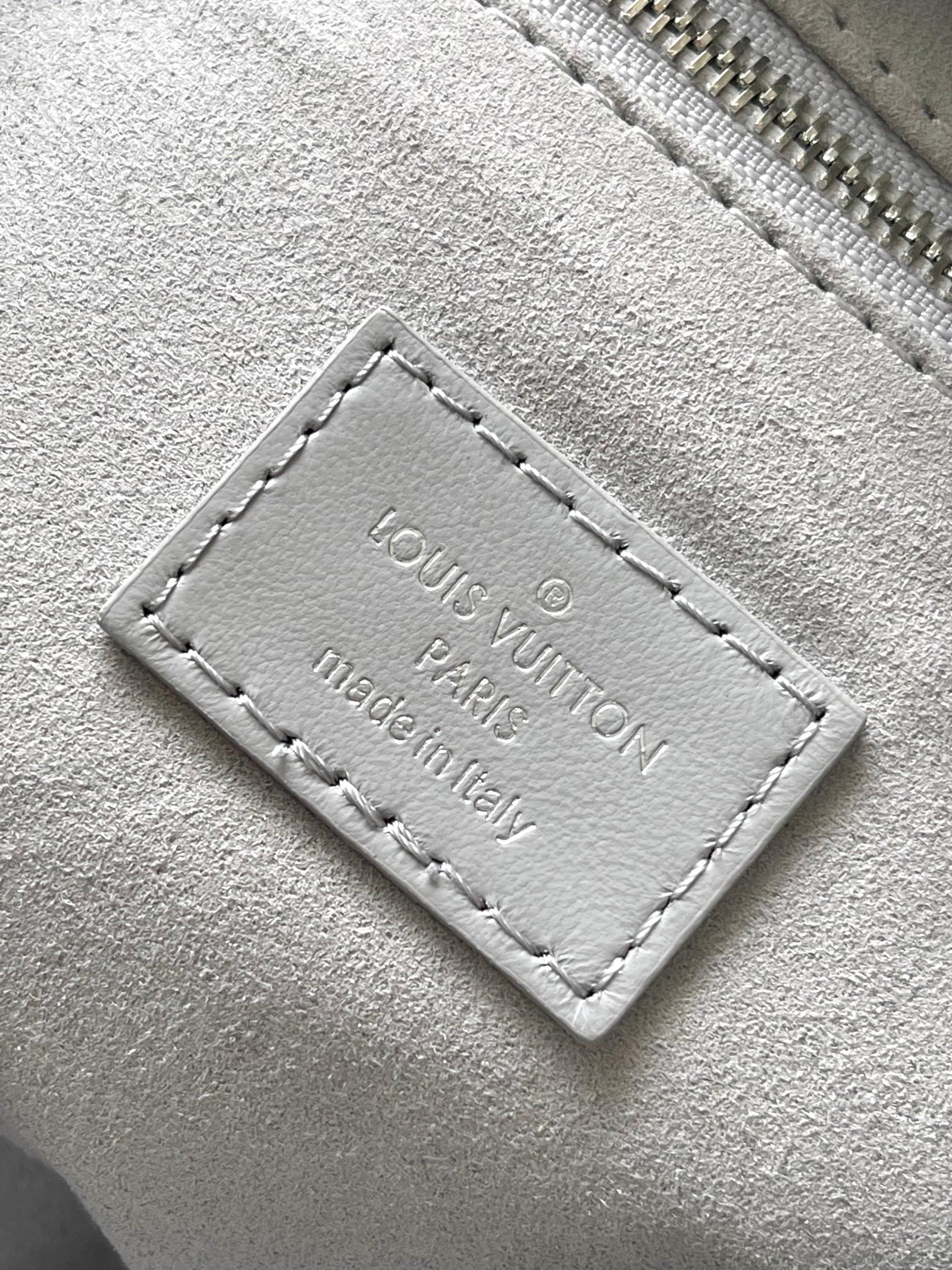 Louis Vuitton Low Key Shoulder Bag - Grey Calfskin Leather