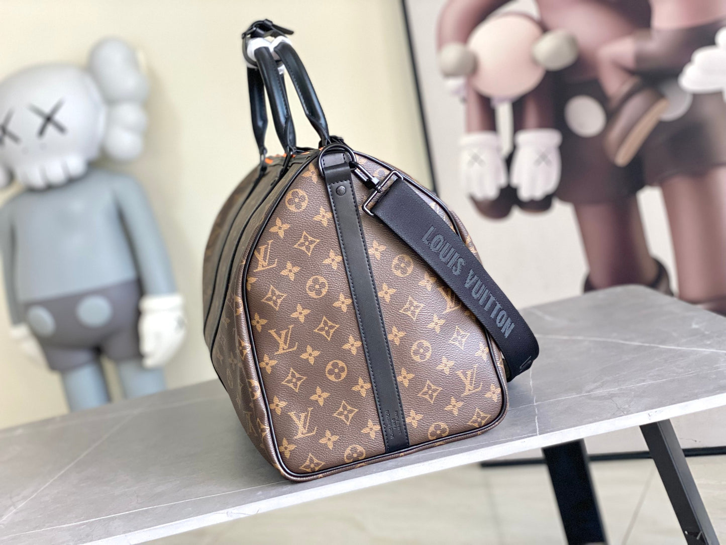 Louis Vuitton Keepall Bandoulière 50 Monogram Macassar - Zoooom With Friends