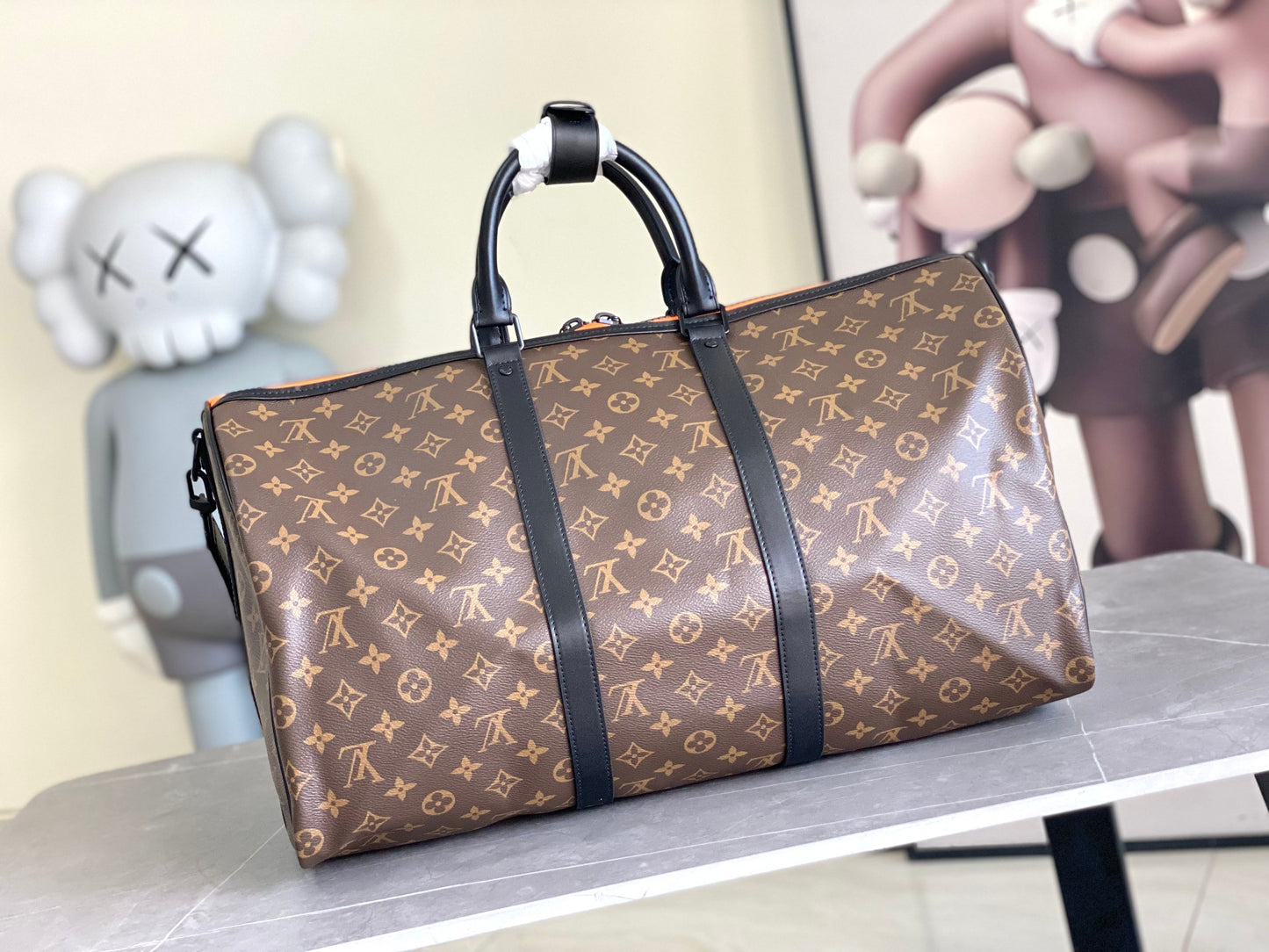 Louis Vuitton Keepall Bandoulière 50 Monogram Macassar - Zoooom With Friends