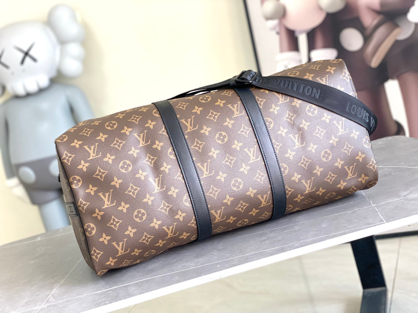 Louis Vuitton Keepall Bandoulière 50 Monogram Macassar - Zoooom With Friends