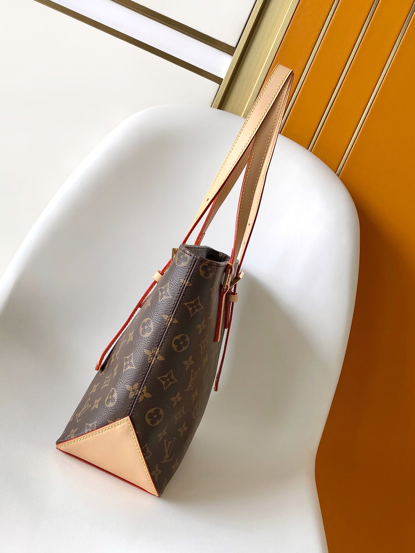 Louis Vuitton Monogram Cabas Canvas Tote Bag