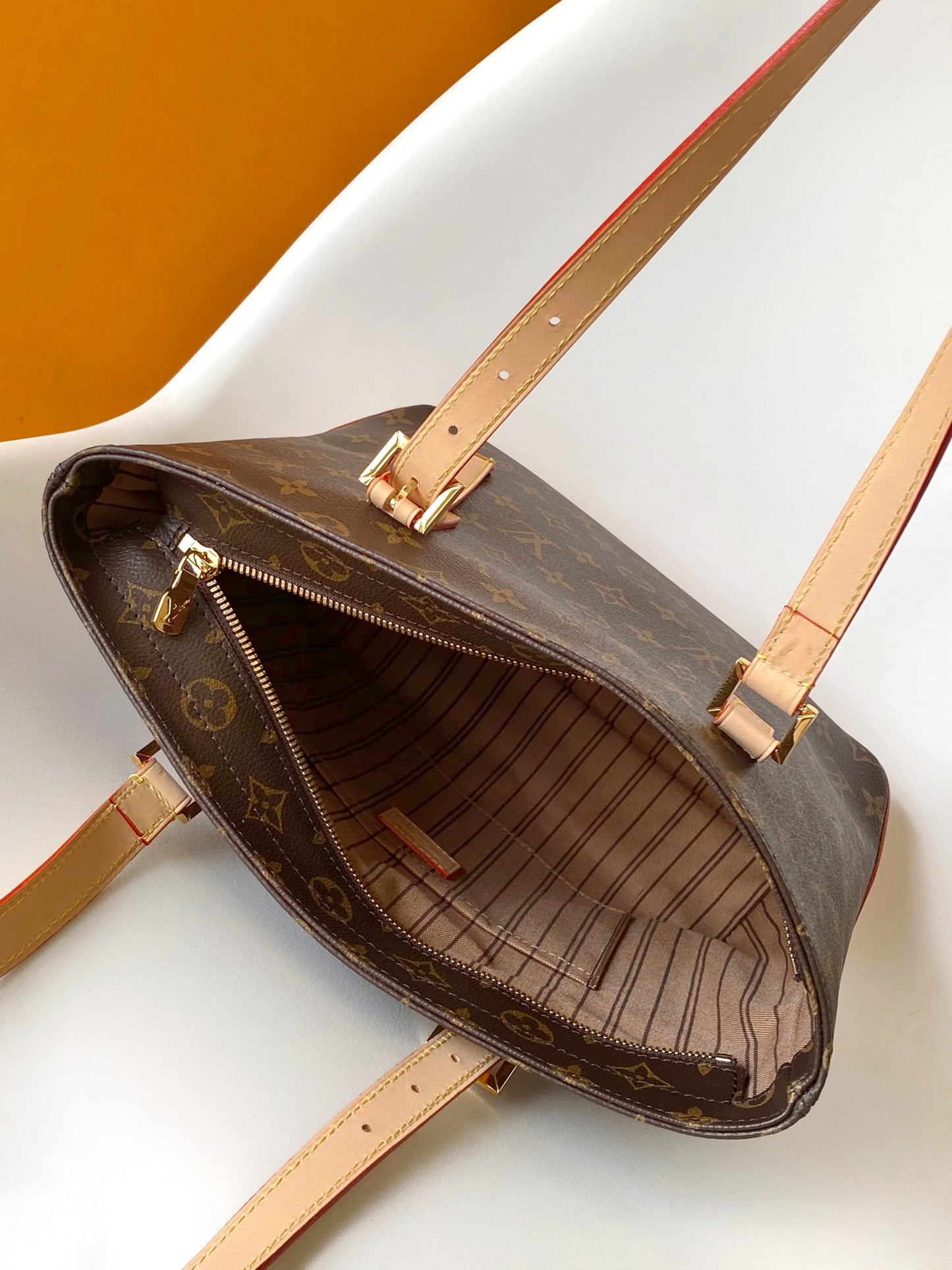Louis Vuitton Monogram Cabas Canvas Tote Bag