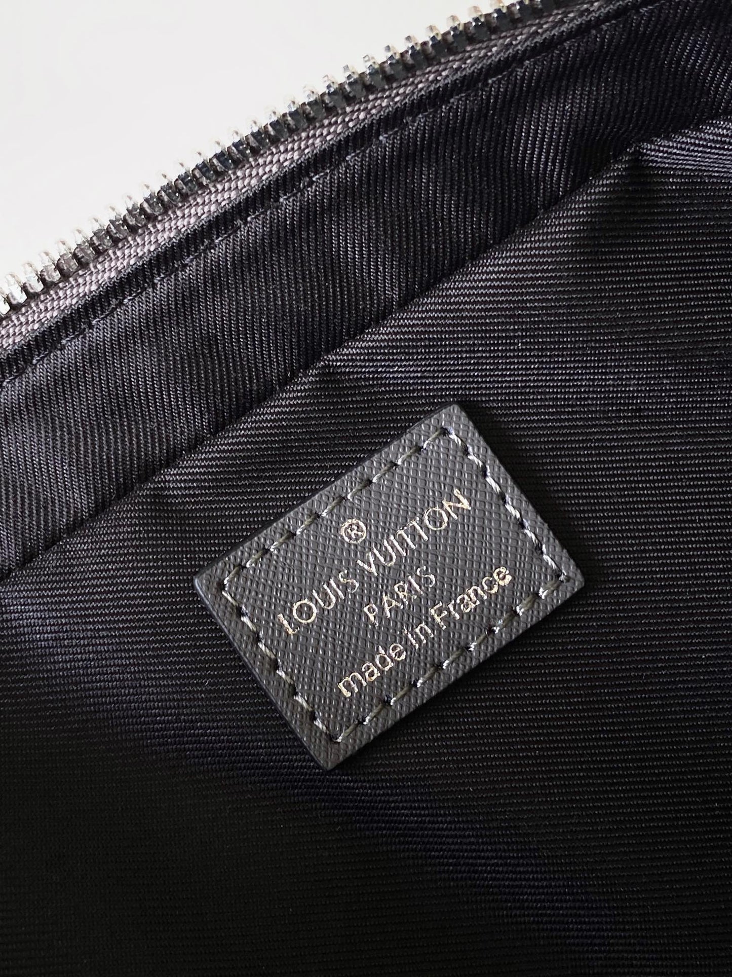 Premium Grey Leather Briefcase Slim Laptop Bag with Shoulder Strap