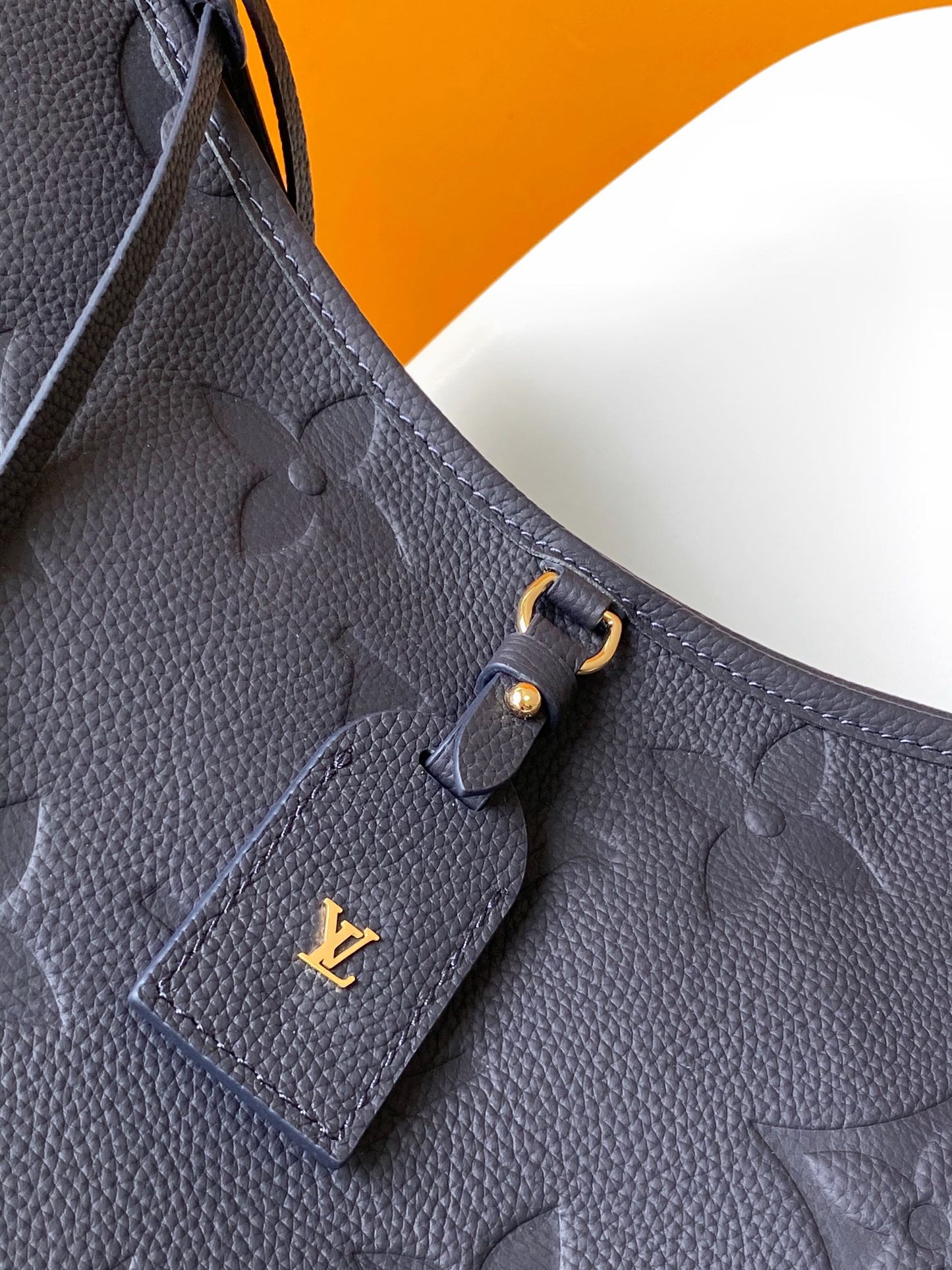 Louis Vuitton Bagatelle Monogram Empreinte Leather Shoulder Bag - Marine Blue
