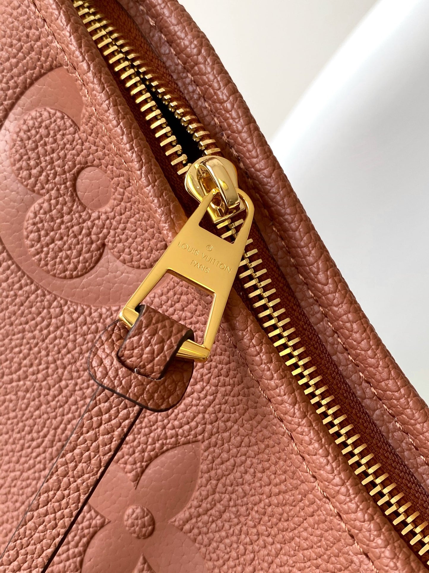 Louis Vuitton Monogram Empreinte Leather Hobo Shoulder Bag - Brown