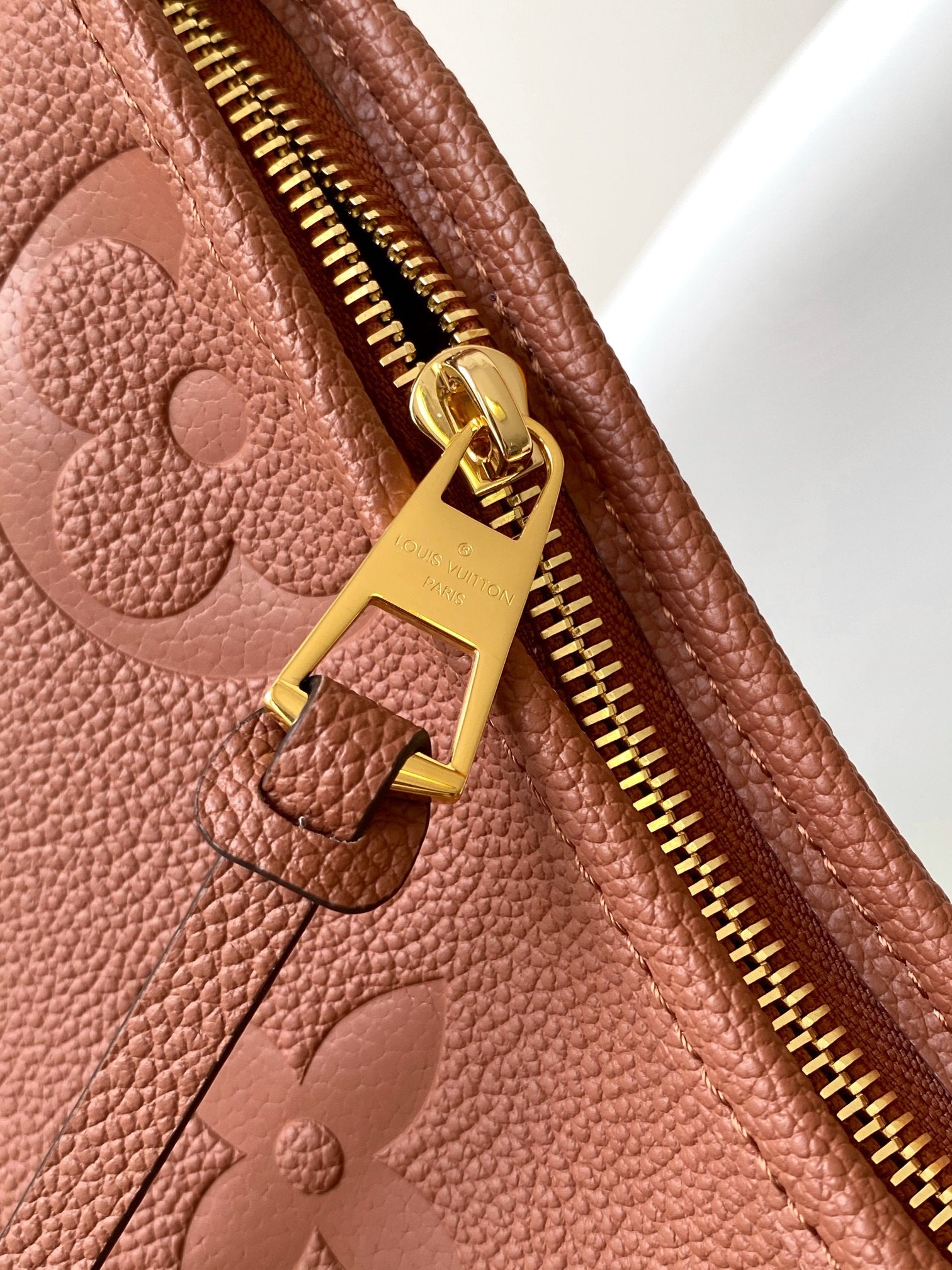 Louis Vuitton Monogram Empreinte Leather Hobo Shoulder Bag - Brown