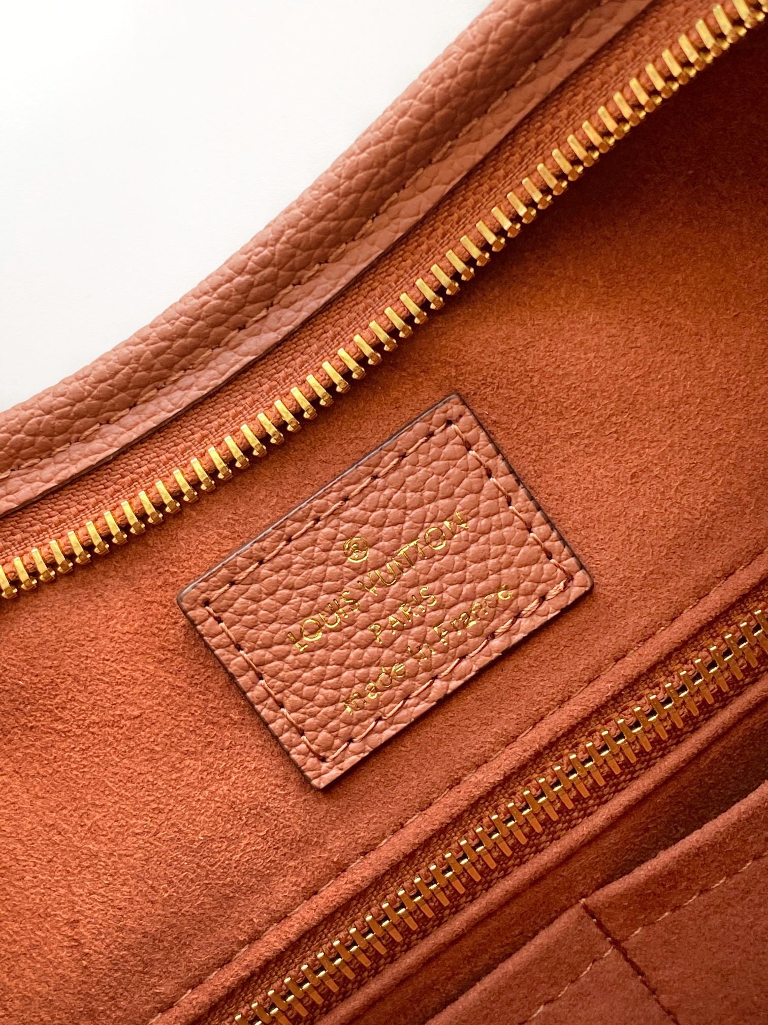 Louis Vuitton Monogram Empreinte Leather Hobo Shoulder Bag - Brown
