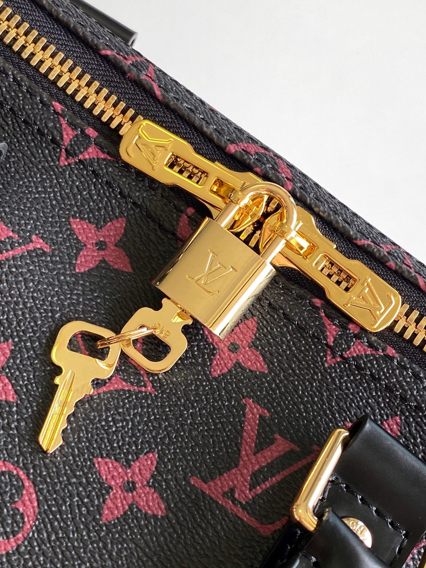 Louis Vuitton Keepall Bandoulière 50 Monogram Shadow Leather Duffel Bag