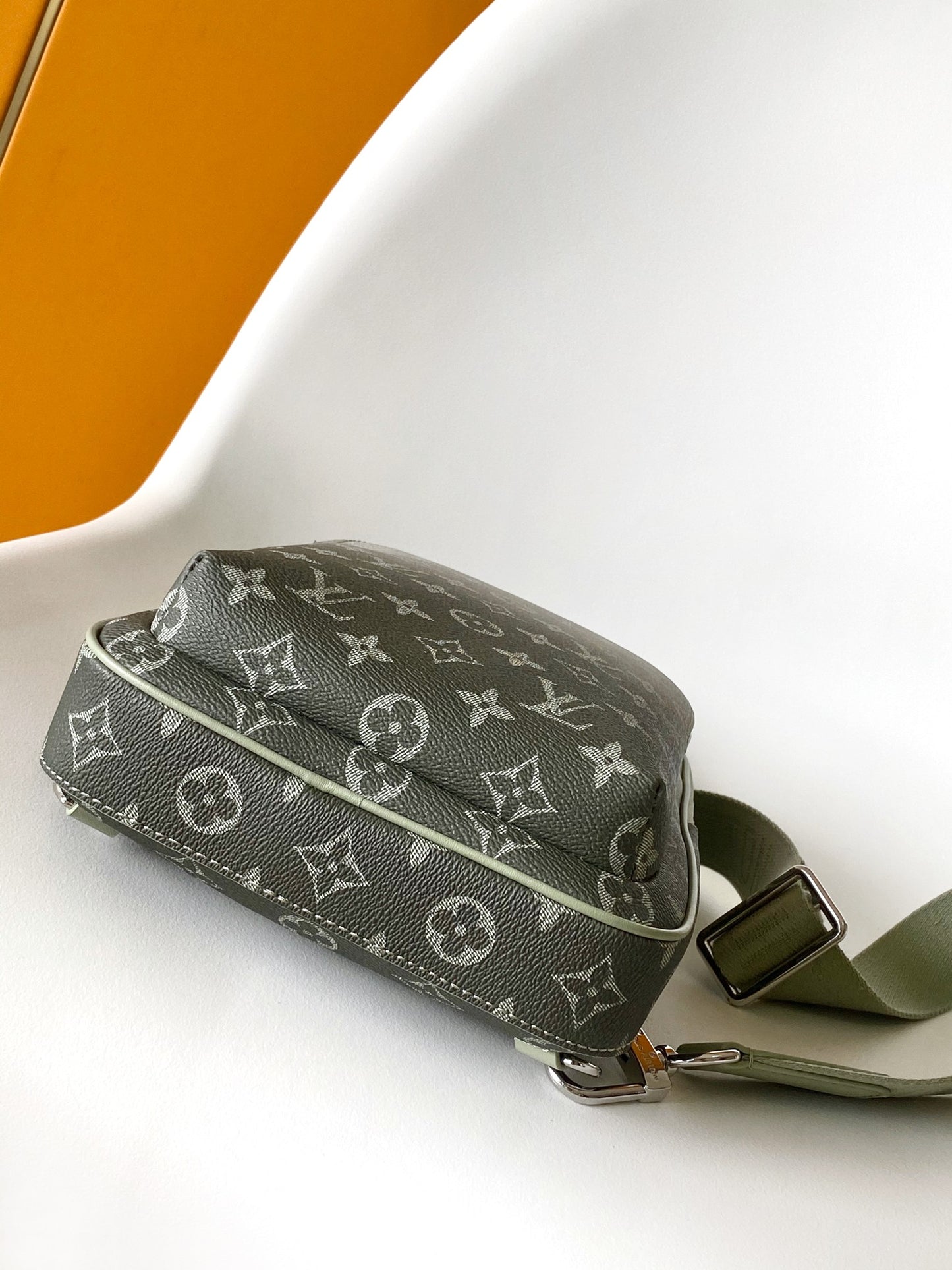 Monogram Gradient Avenue Sling Bag - Mint Green