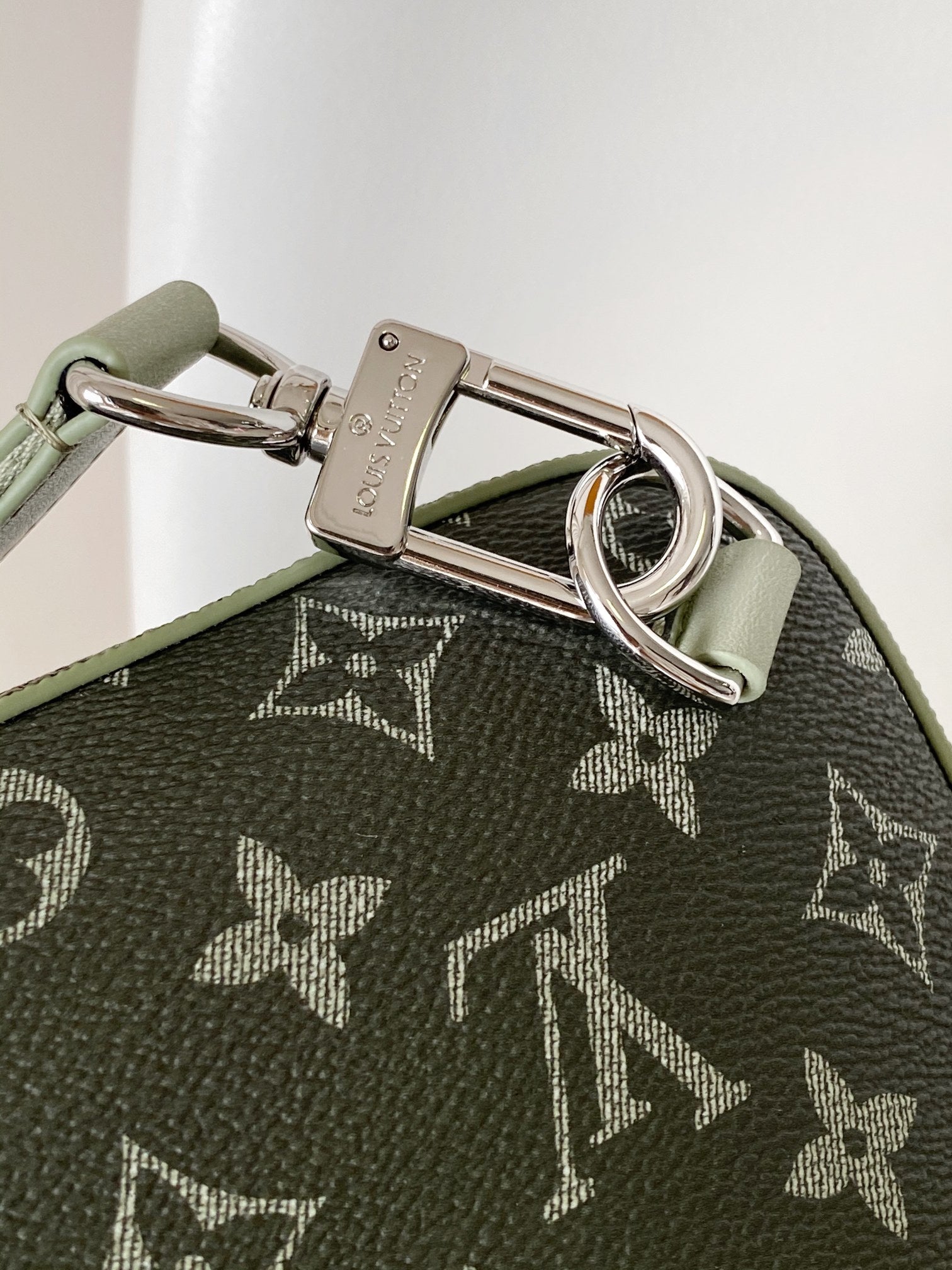 Monogram Gradient Avenue Sling Bag - Mint Green