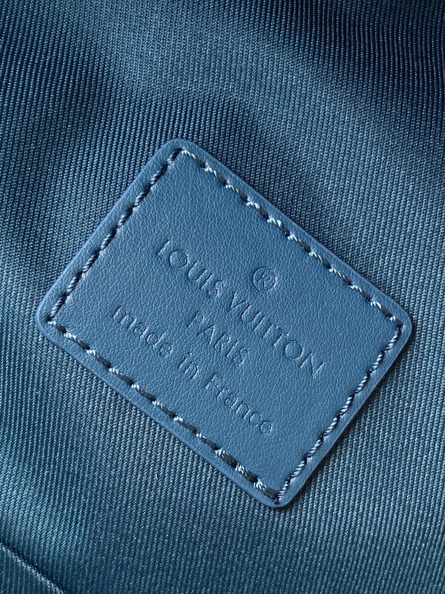 Louis Vuitton Discovery Backpack PM Monogram Shadow Leather Blue