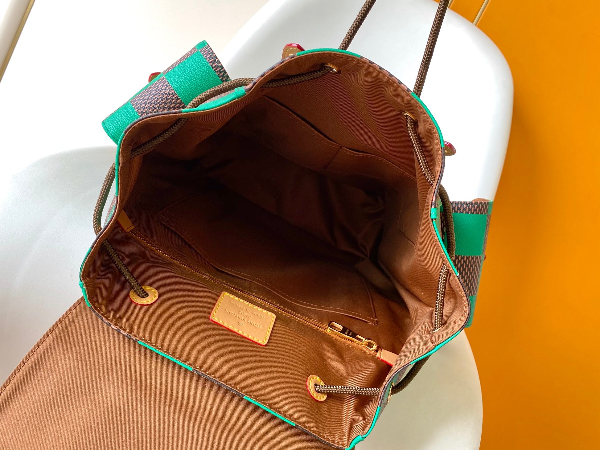 Louis Vuitton Christopher PM Backpack Damier Pop Green