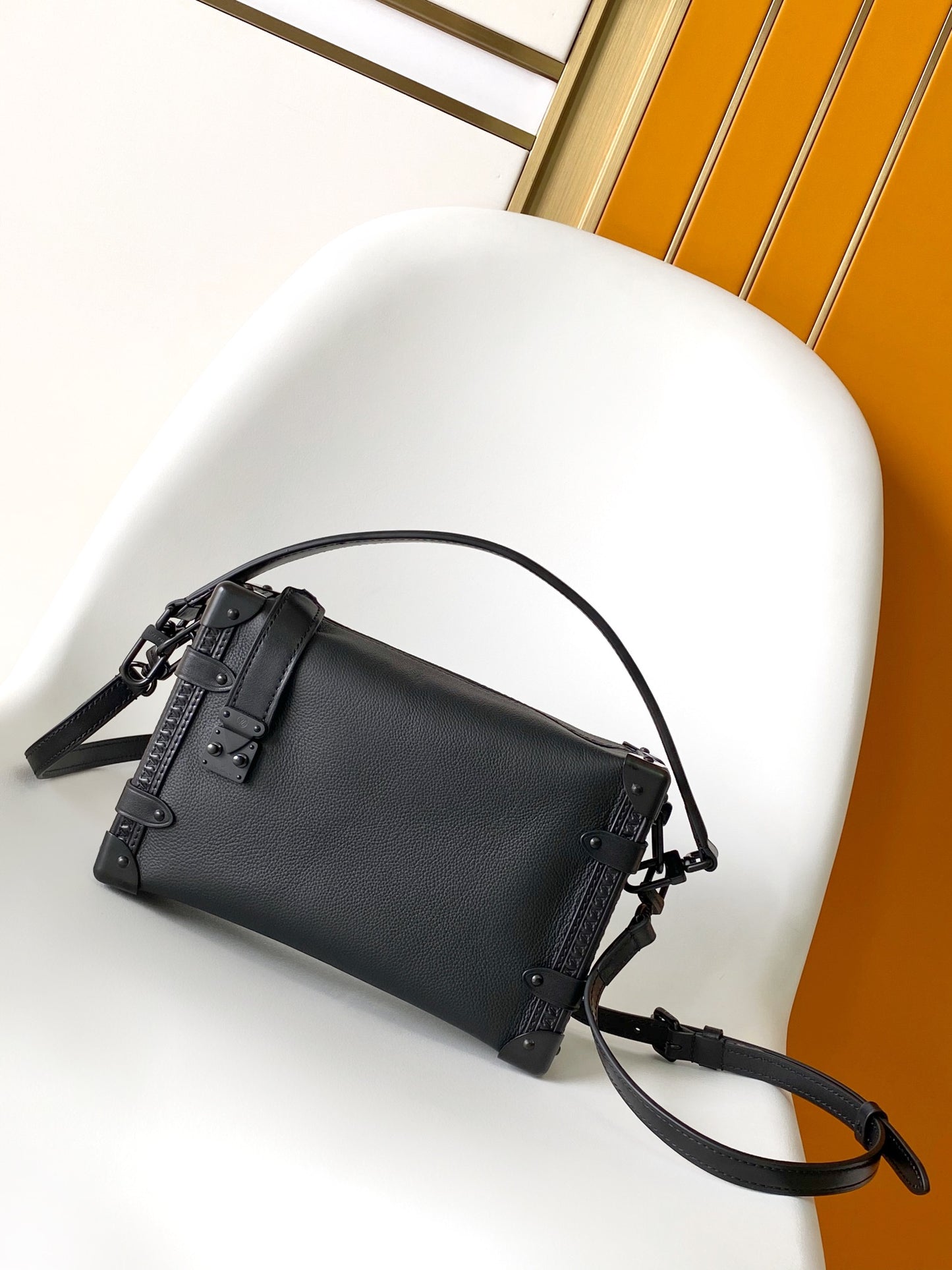 Givenchy Mini Voyou Leather Shoulder Bag - Black